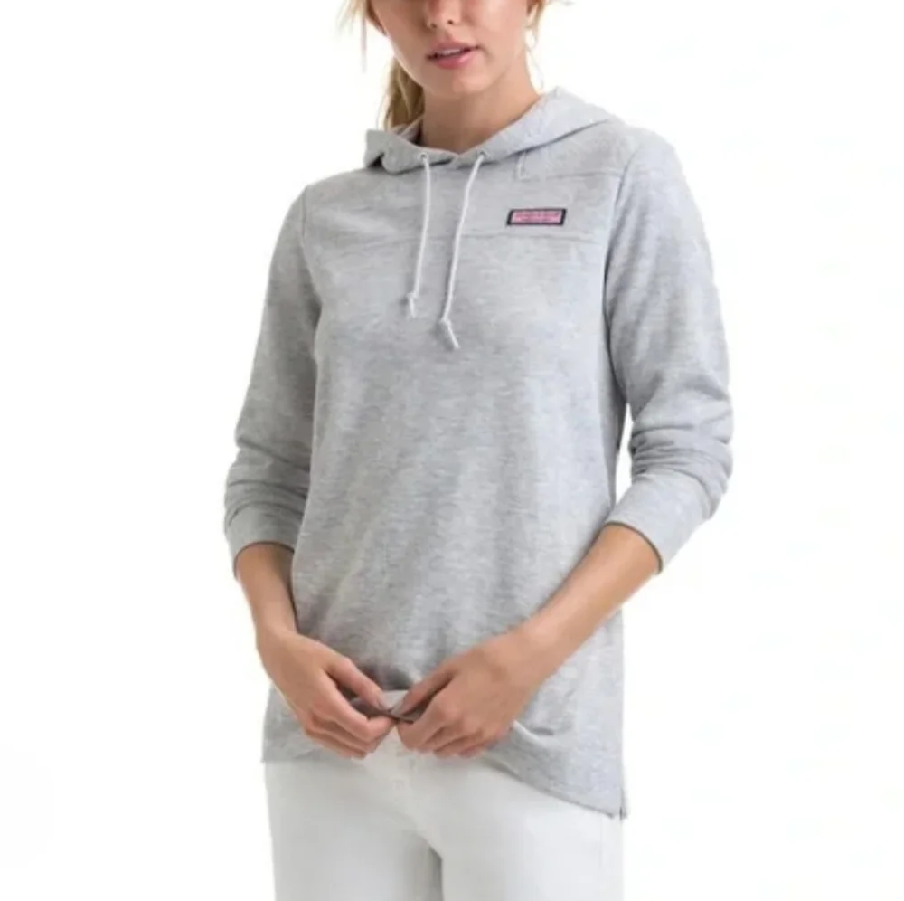 Vineyard Vines Double Faced Heathered Hoodie L - Picture 2 of 10